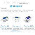 Sincoheren Developed New Technology Coolplas Body Slimming Fat Freezing Beauty Machine